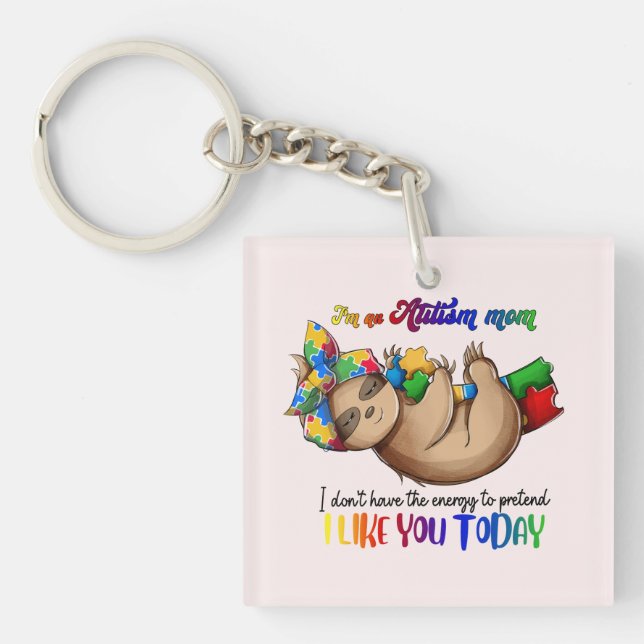 Autism Mamma - Sloth (Framsidan)