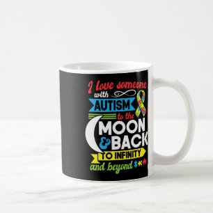 Autism Mamma Syster Mormor Jag Älskar Någon Med Au Kaffemugg