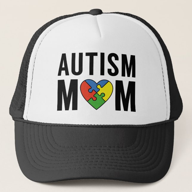 Autism Mamma Truckerkeps (Framsida)