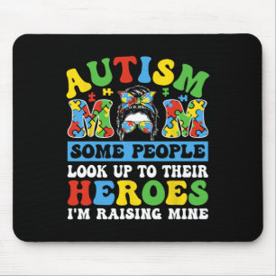 Autism Mamma Vissa Människor Ser Upp Till Hjältar Musmatta