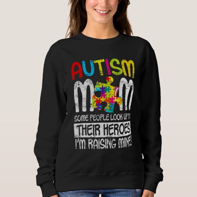Autism Mamma Vissa människor vaknar upp i sina hjä T Shirt (Framsida)