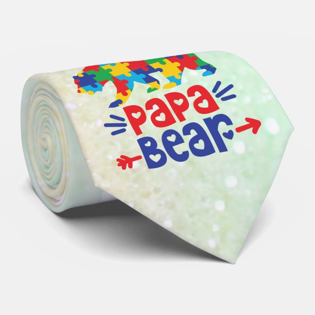 Autism Manar Tie Slips (Rullad)