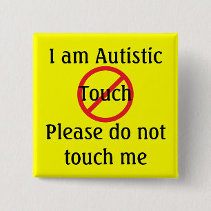 Autism Med Alert No Touch Knapp