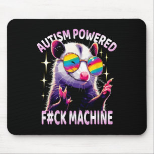 Autism med F#ck Maskin Funny Meme Opossum Aut Musmatta