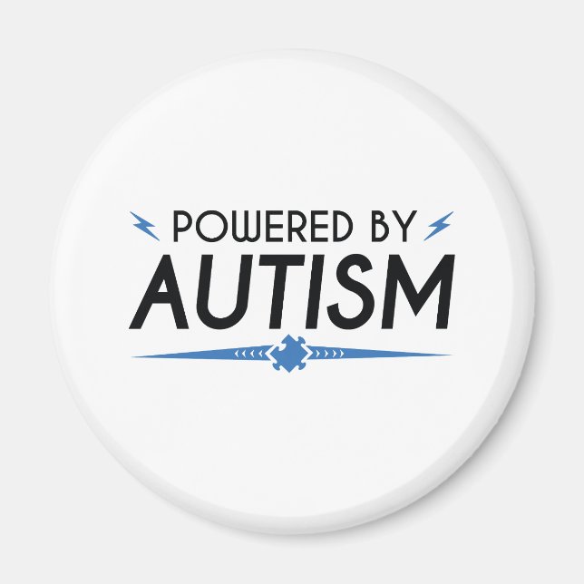 Autism med kraft magnet (Framsidan)