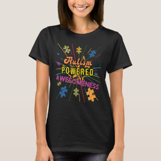 Autism med kraft t shirt