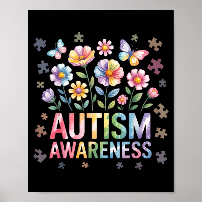 Autism medvetande  poster (Framsidan)