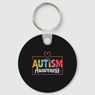 Autism medvetenhet autist nyckelring