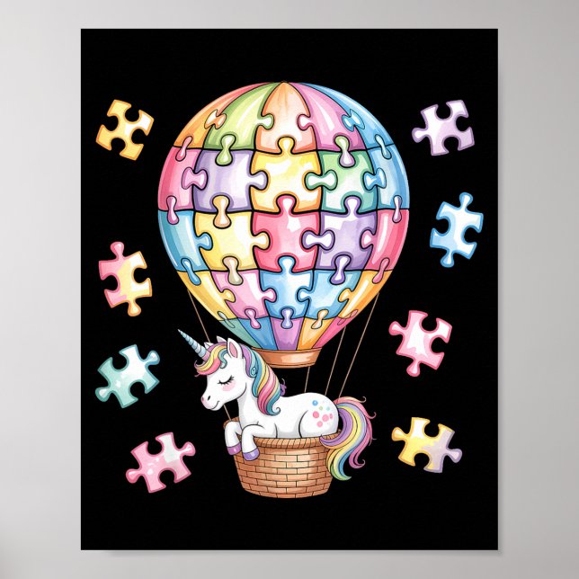 Autism medvetenhet autistisk  poster (Framsidan)