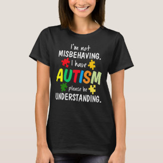 Autism Medvetenhet Barn Jag Mispar Inte Jag Har En T Shirt