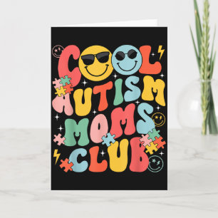 Autism Medvetenhet Cool Autism Mamma Klubb Mamma M Kort