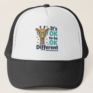 Autism Medvetenhet Giraff Det är OK att vara annor Keps