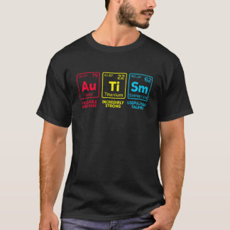Autism Medvetenhet Kvinnor Män Barn Grundämnen Per T Shirt