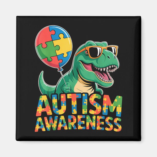 Autism medvetenhet  magnet (Framsidan)