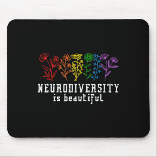 Autism Medvetenhet Neurodiversity är vacker ADHD Musmatta