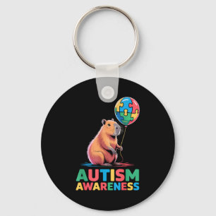 Autism medvetenhet nyckelring