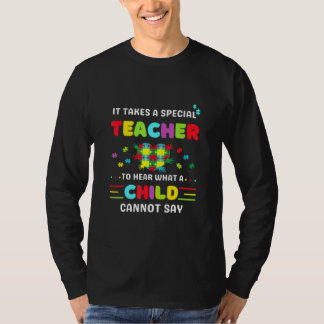 Autism Medvetenhet om att det krävs en Speciell lä T Shirt