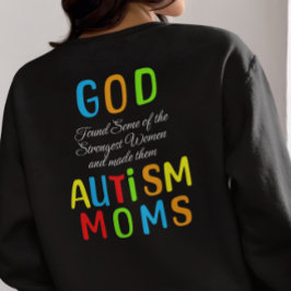 Autism Medvetenhet om Mamma Gud gjorde Mor Gift T Shirt