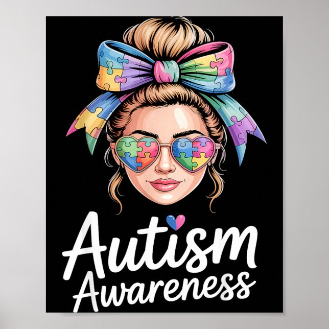Autism medvetenhet  poster (Framsidan)