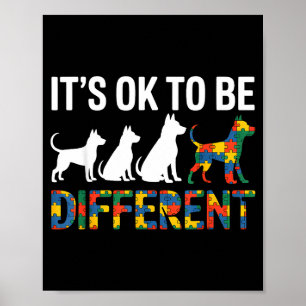 Autism medvetenhet poster