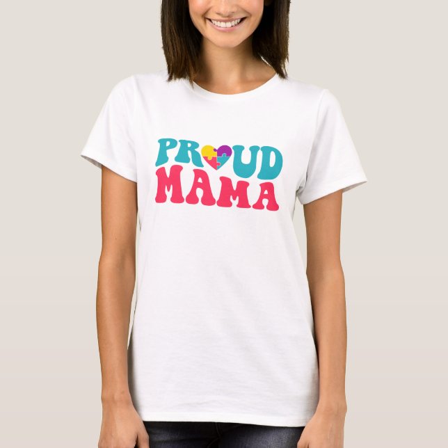 Autism Medvetenhet Skjorta T Shirt (Framsida)
