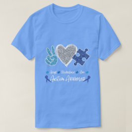 Autism Medvetenhet Skjorta T Shirt