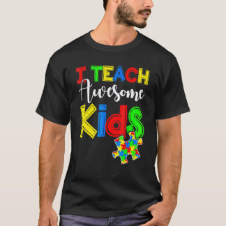 Autism Medvetenhet Speciallärare S T Shirt