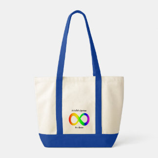 Autism Medvetenhet Tote Bag Tygkasse