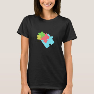 Autism-medvetenhetsoutfit för att stödja människor t shirt