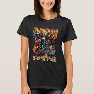 Autism Meme Ej Diagnostiserad Men Jag Är Ganska Sä T Shirt