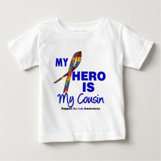 Autism min hjälte är min kusin tee shirt