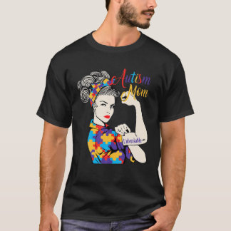 Autism Mom Unbreakable World Autism Awareness Day T Shirt