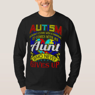 Autism Moster ökar aldrig medvetenheten om Ge T Shirt