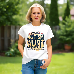 Autism Moster: Stöd, övertalning, förespråkande T Shirt