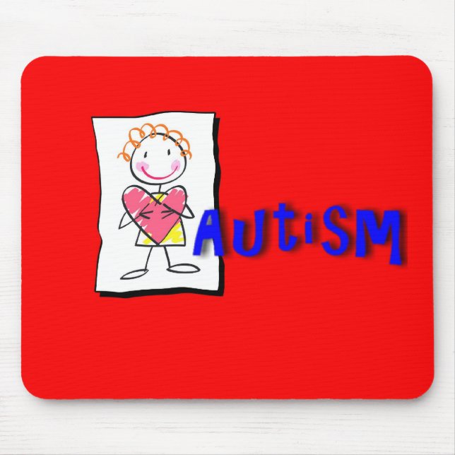 Autism Mousepad Musmatta (Framsidan)