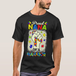 Autism Nana från Autism Awareness Warrior Support  T Shirt