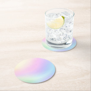 Autism & Neurodivergent Pastell Sensory Underlägg Papper Rund