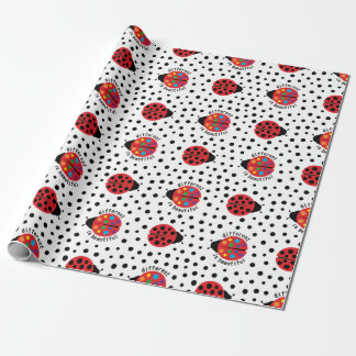 Autism Nyckelpiga Different Is Beautiful Mångfald Presentpapper