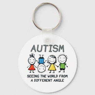 Autism Nyckelring