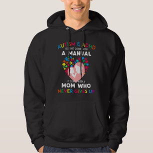 Autism och ADHD-Kom med handbok Hoodie