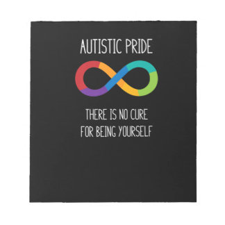 Autism Ofinity Symbol Neurodiversity T Shirt Anteckningsblock