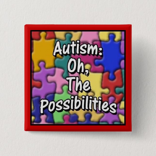 "Autism: Oh möjligheterna ", Knapp (Framsida)