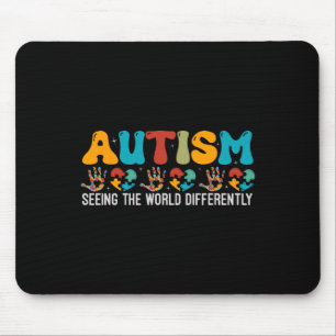 Autism: Olika Autism Awarene i världen Musmatta
