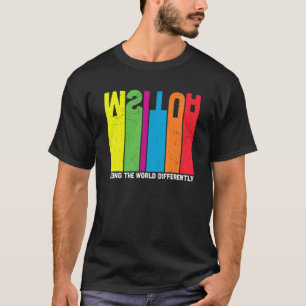 Autism: Olika Autism Awarene i världen T Shirt