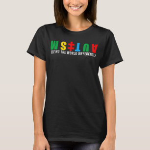 Autism: Olika Autism Awarene i världen T Shirt