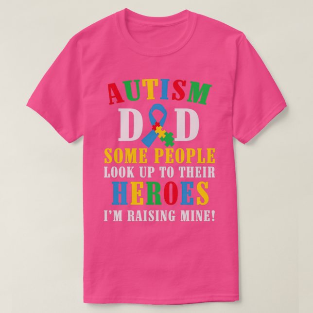Autism Pappa 1 T Shirt (Design framsida)