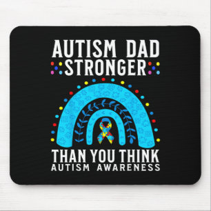 Autism Pappa är starkare än du Tänka Autism Awaren Musmatta