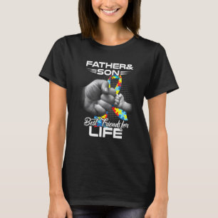 Autism Pappa Far Och Son Bästa Vänner För Livet Au T Shirt