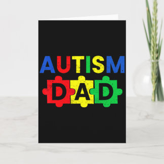 Autism Pappa Föräldrar Autism Stöd Medvetenhet Mon Kort