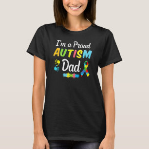 Autism Pappa Medvetenhet Jag Är En Stolt Autism Pa T Shirt